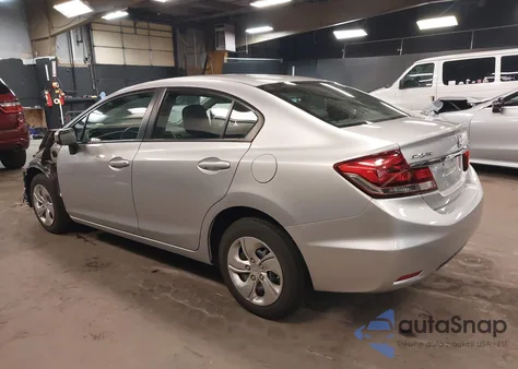 2015 Honda Civic Lx from USA, damaged, VIN 19XFB2F54FE278886